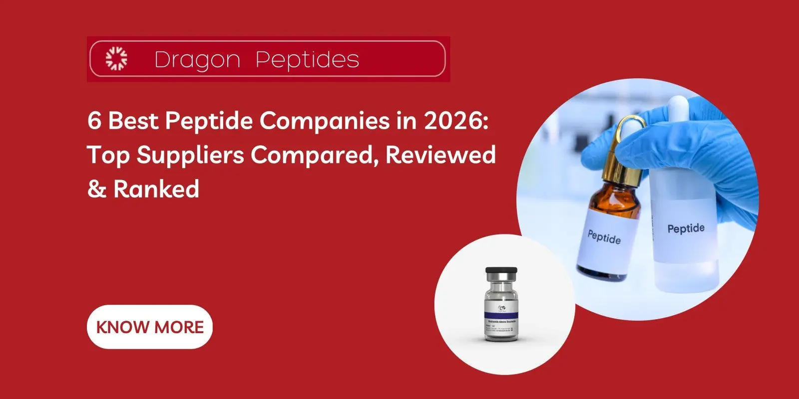 6 Best Peptide Companies in 2026: Top Suppliers Compared, Reviewed & Ranked