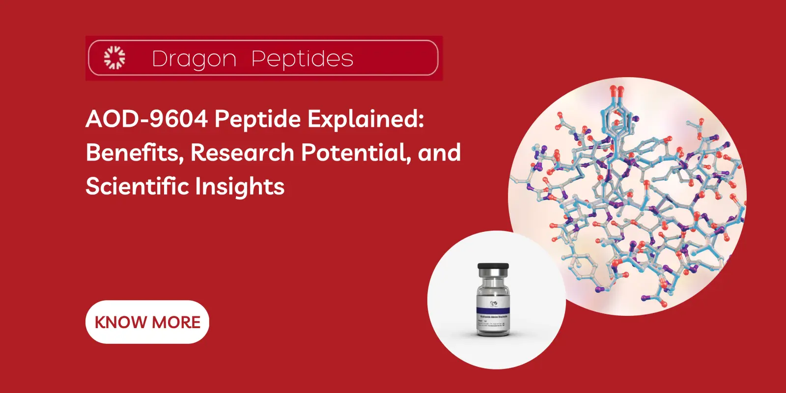 AOD-9604 Peptide Explained: Benefits, Research Potential, and Scientific Insights
