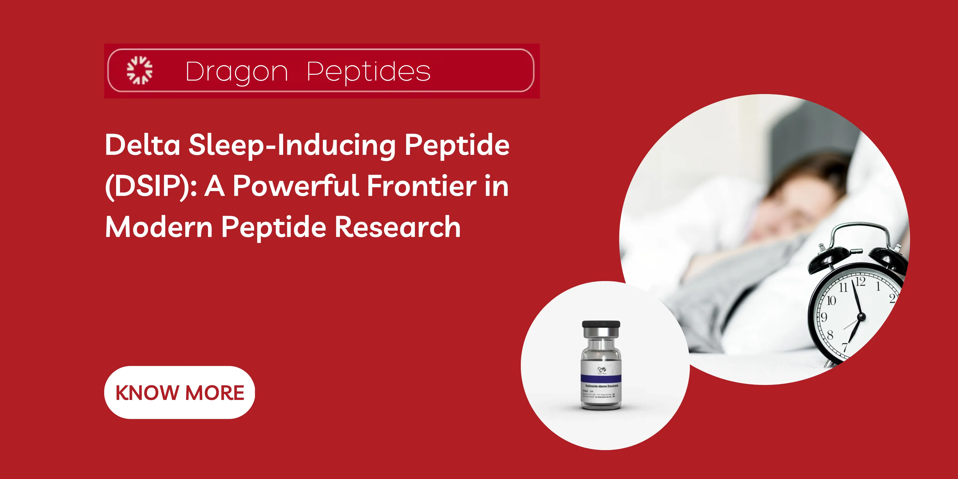 Delta Sleep-Inducing Peptide (DSIP): A Powerful Frontier in Modern Peptide Research