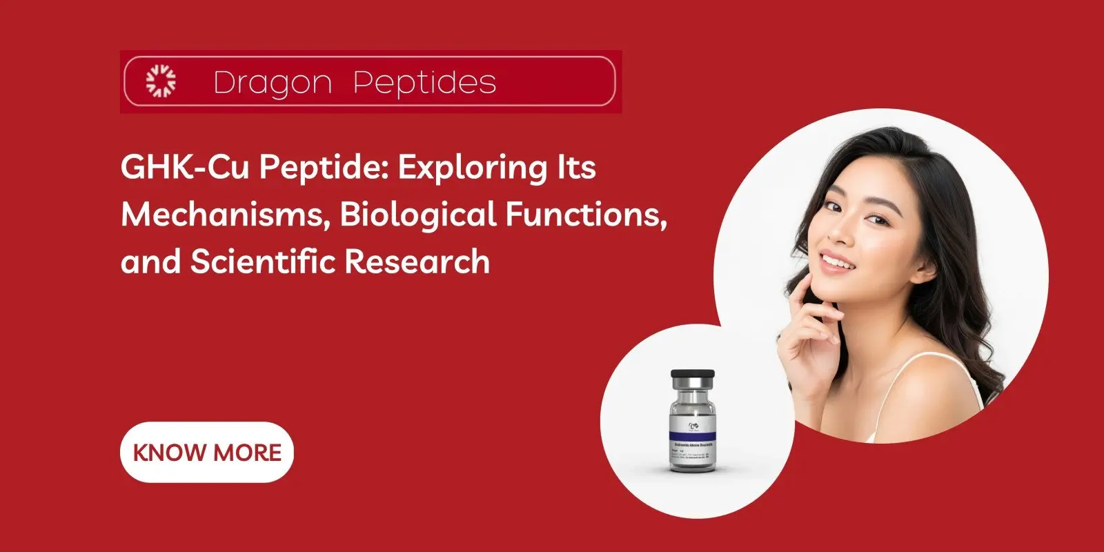 GHK-Cu Peptide: Exploring Its Mechanisms, Biological Functions, and Scientific Research