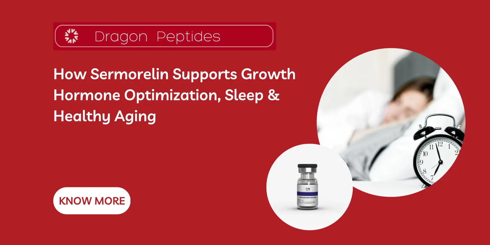 How Sermorelin Supports Growth Hormone Optimization, Sleep & Healthy Aging