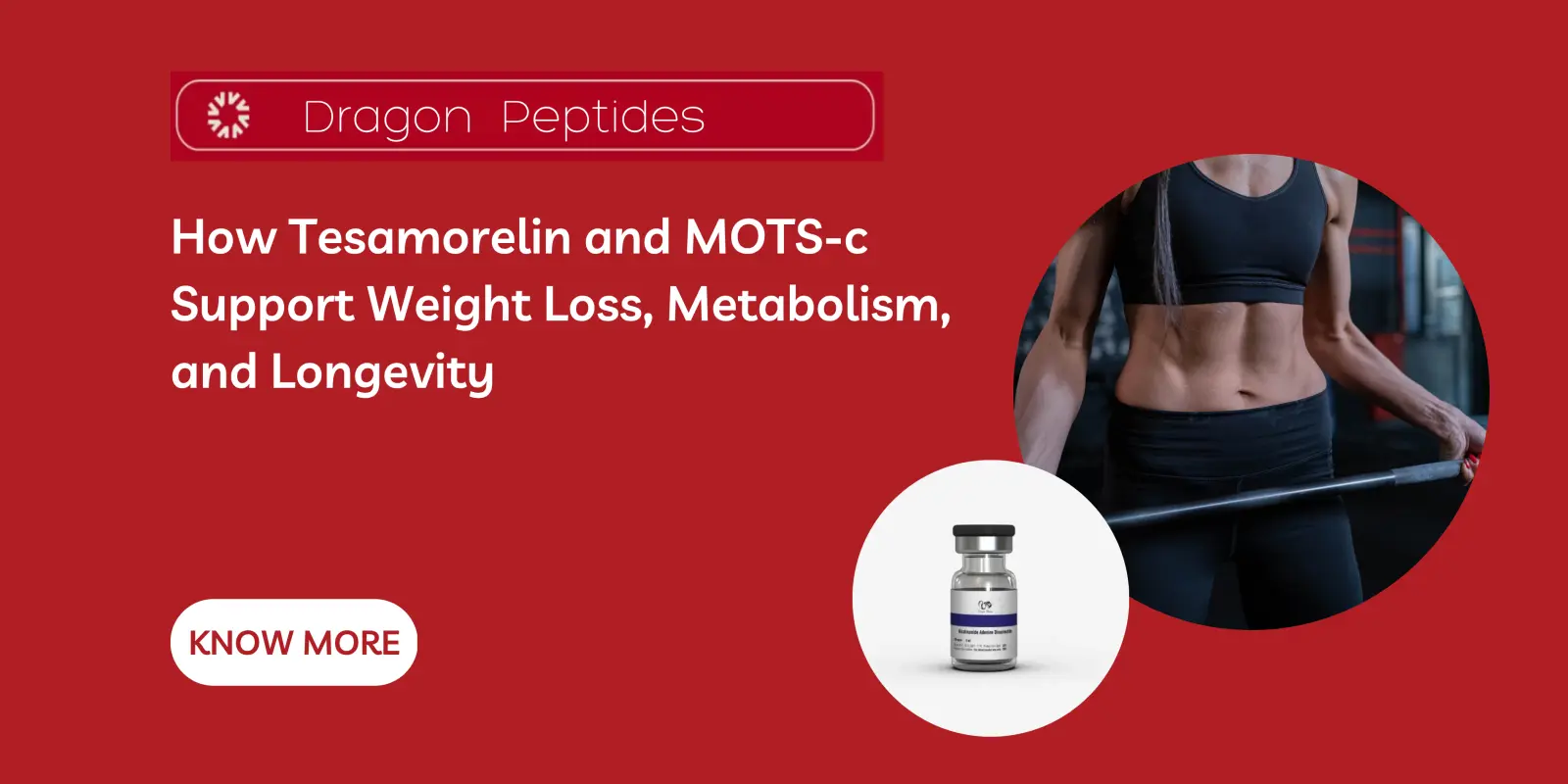 How Tesamorelin and MOTS-c Support Weight Loss, Metabolism, and Longevity