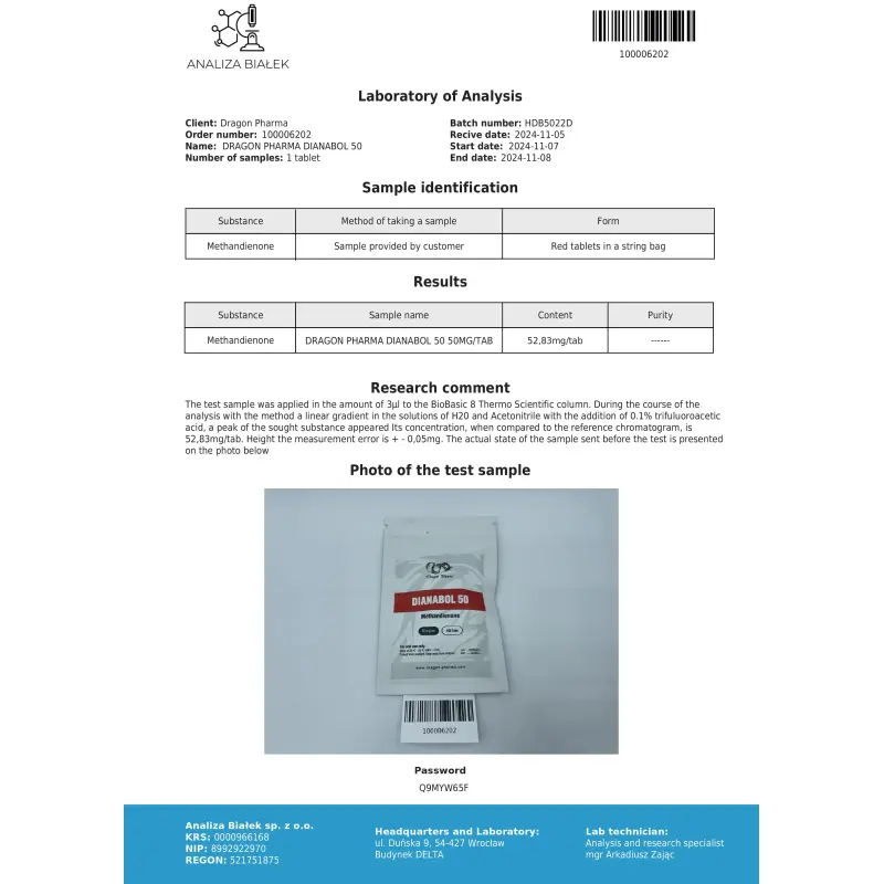 DIANABOL 50mg