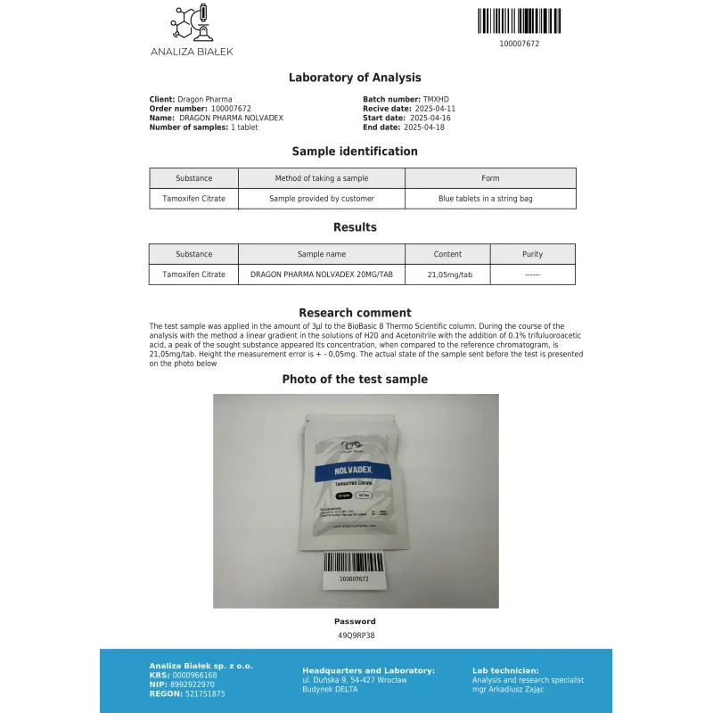 NOLVADEX 20mg