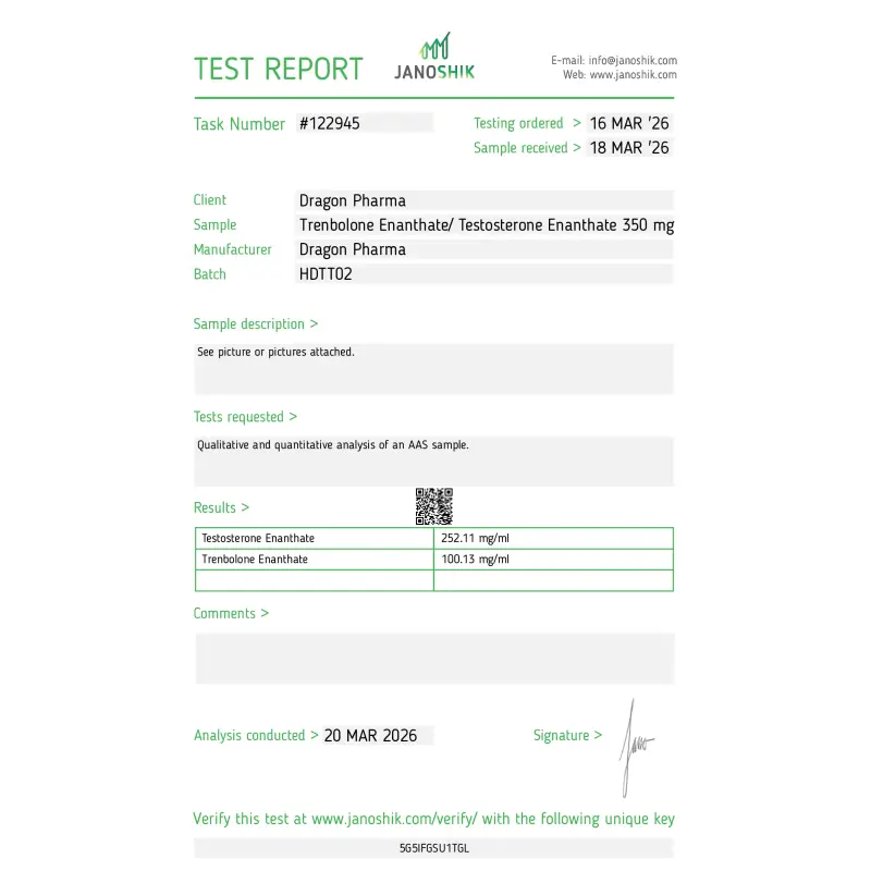 TREN TEST 350