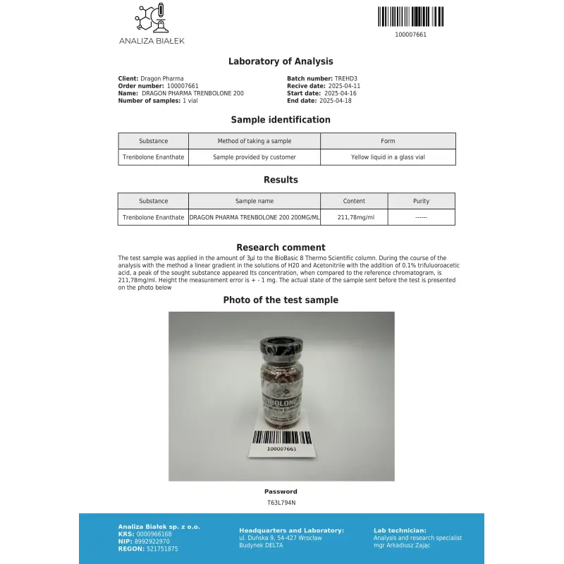 TRENBOLONE 200