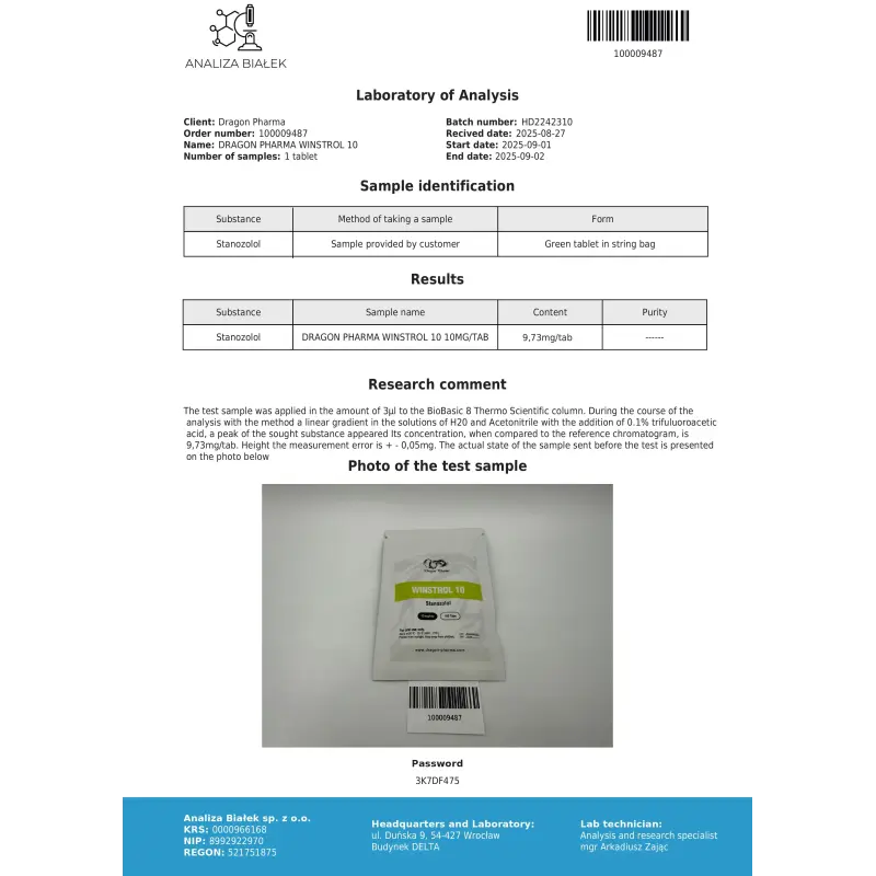 WINSTROL 10mg