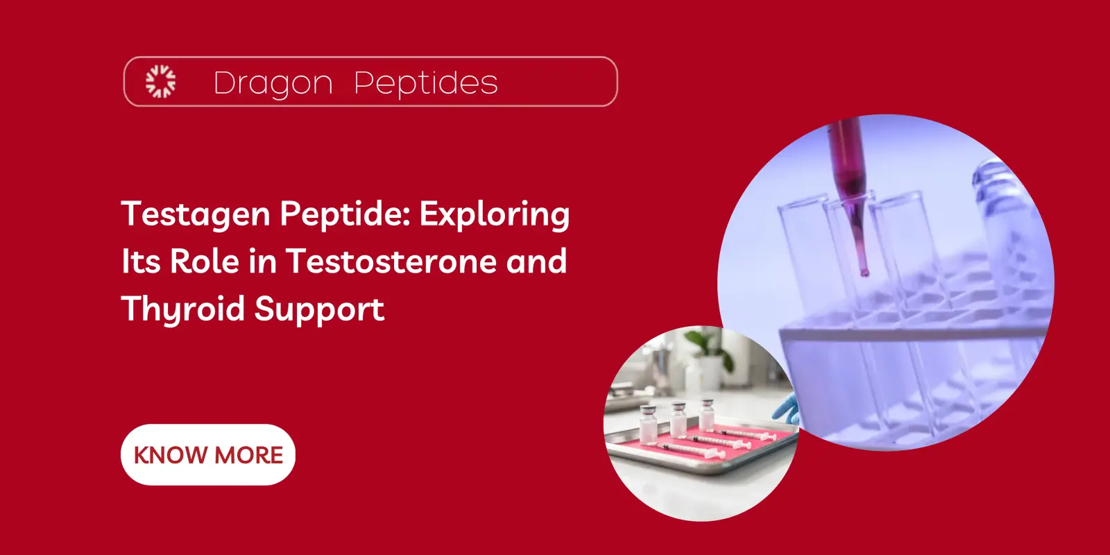 Testagen Peptide: Exploring Its Role in Testosterone and Thyroid Support