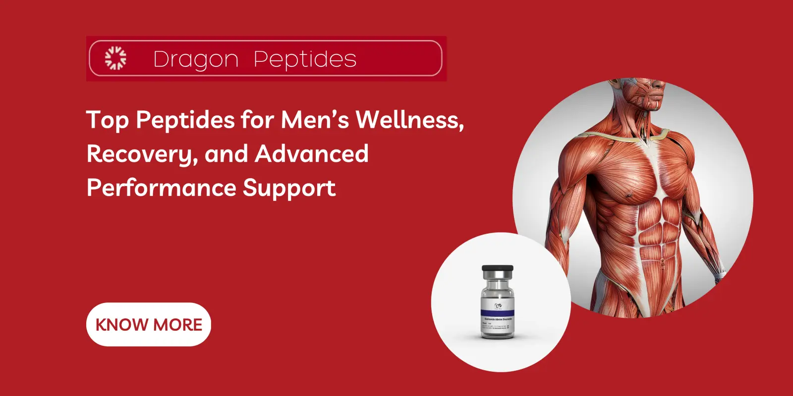 Top Peptides for Men's Wellness, Recovery, and Advanced Performance Support